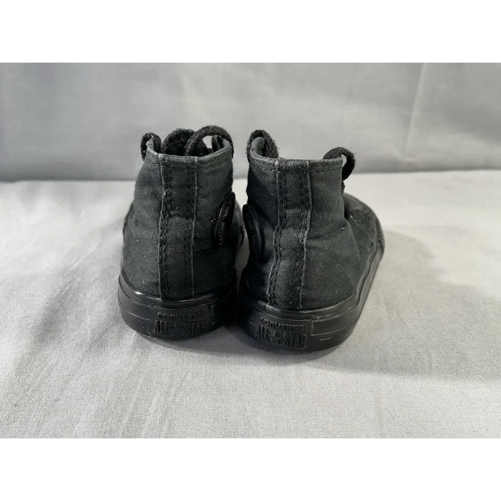 Converse Chuck Taylor All Star Hi Infants Shoes Size 5 Baby Black Monochrome